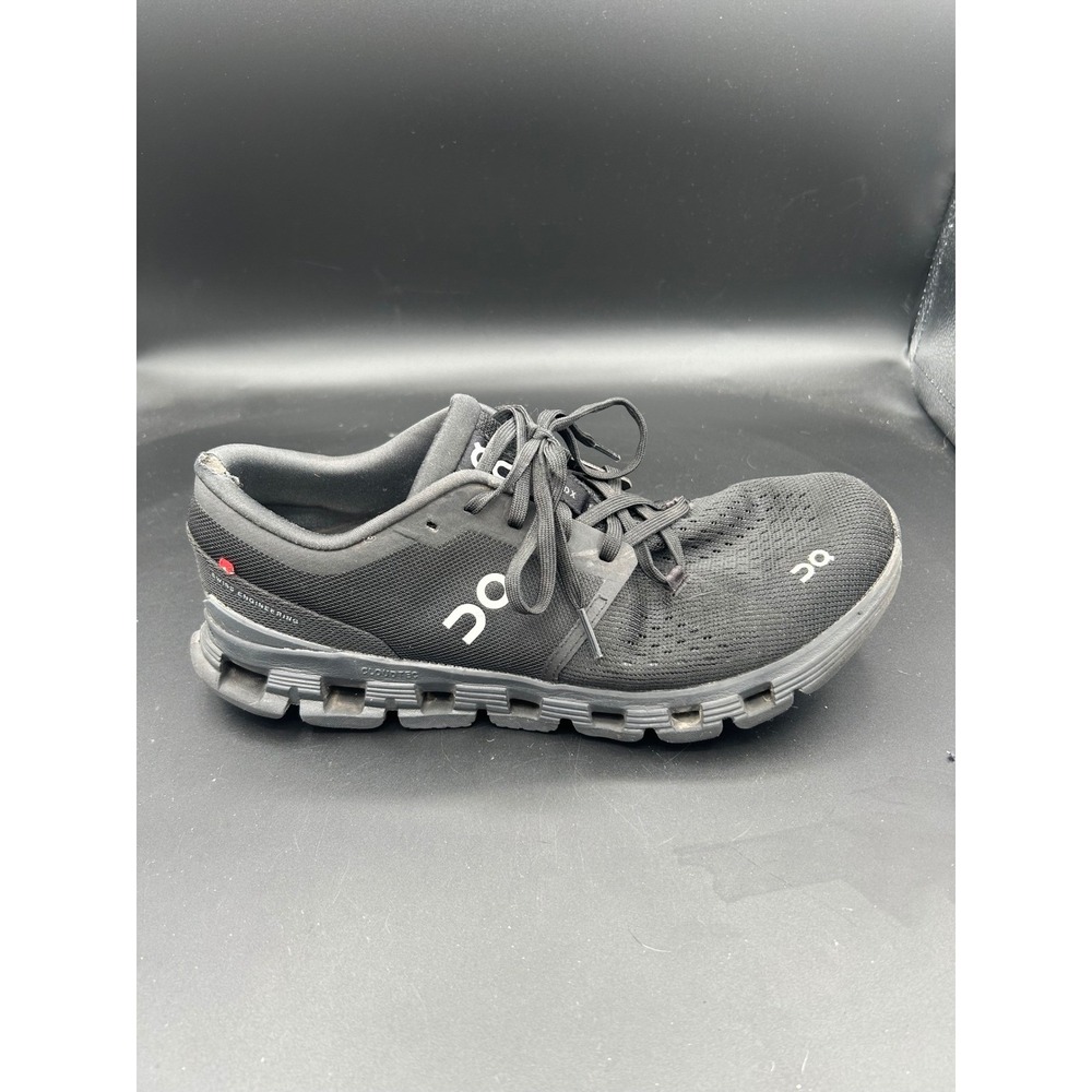 On Running Cloud X Mens 10.5 Black Training Shoes 3ME30040106